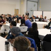 Participants enjoying the presentations